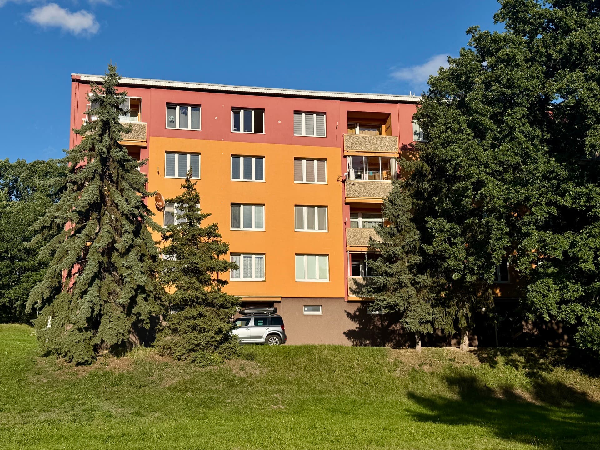 Nízkopodlažní dům v ulici Čelakovského, Chomutov